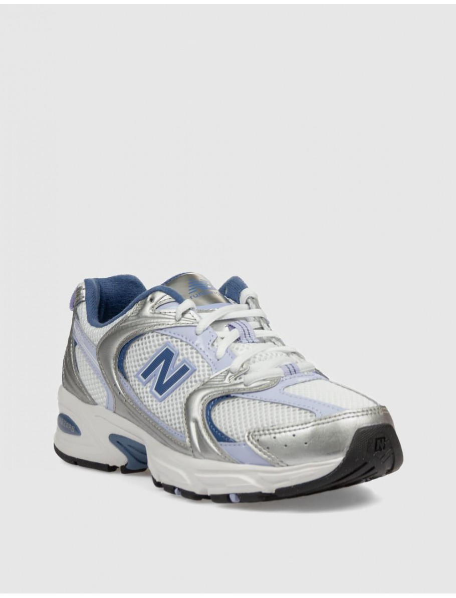 ZAPATILLA NEW BALANCE U530 PLATA AZUL