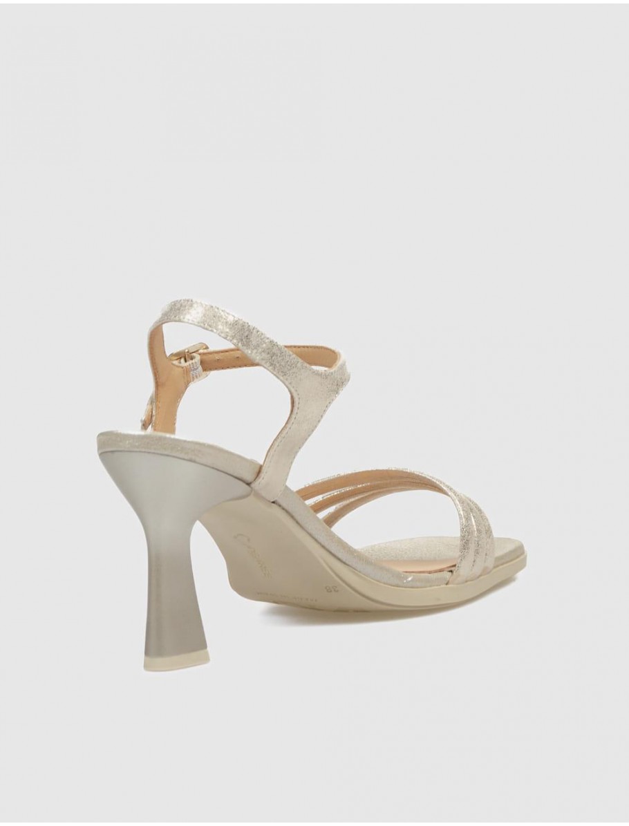 SANDALIA DESIREE SAXA1 PLATINO