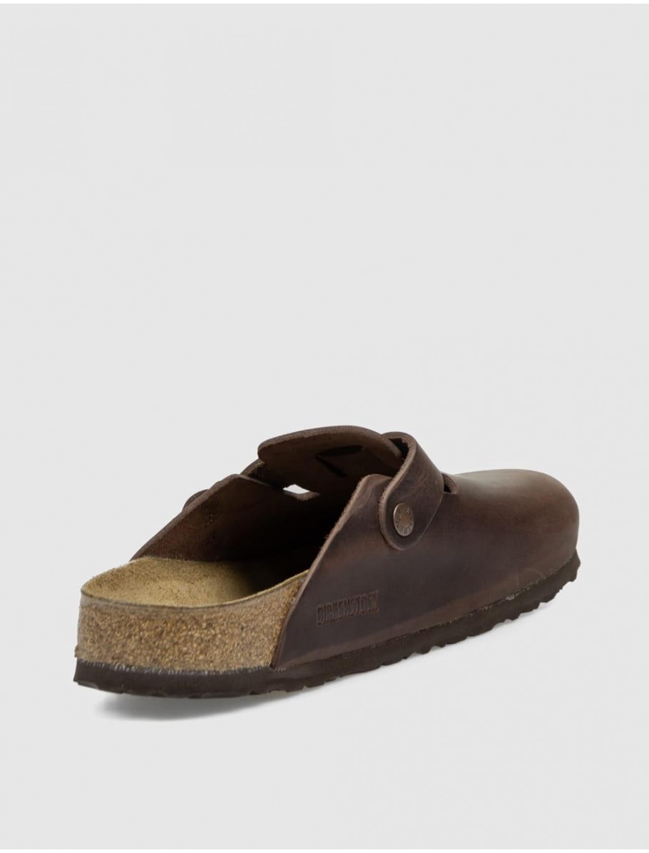 ZUECO BIRKENSTOCK BOSTON MARRoN
