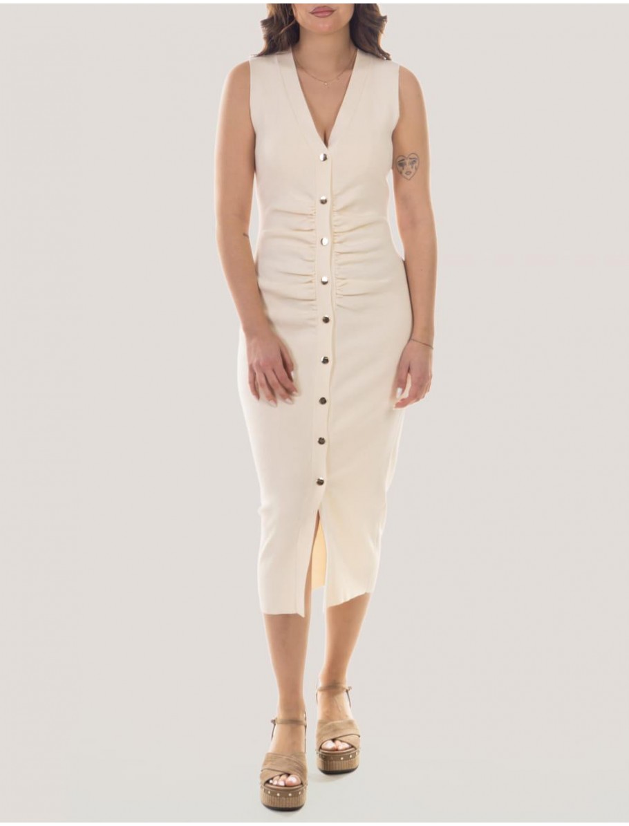 VESTIDO OBVIO TUMAL BEIG