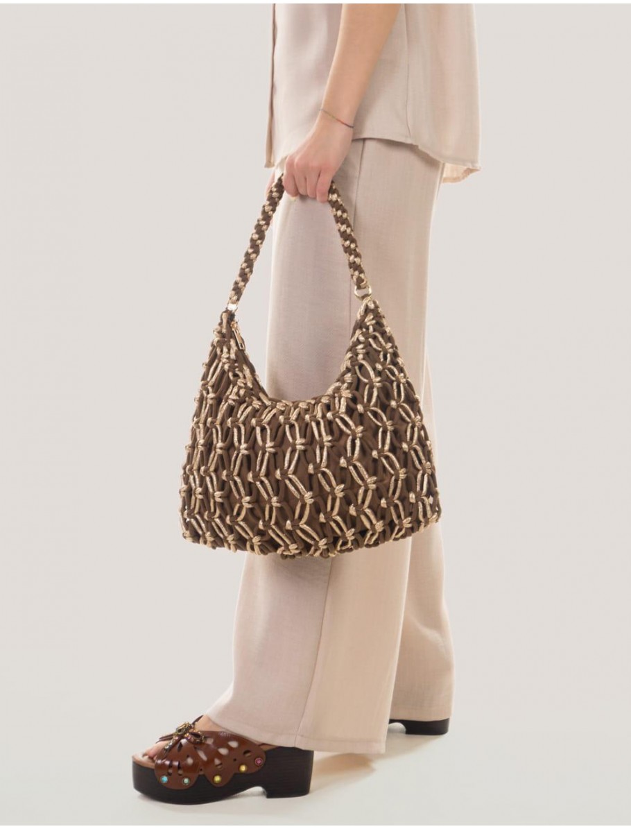BOLSO OBVIO COMPLEMENTOS ROW MARRoN