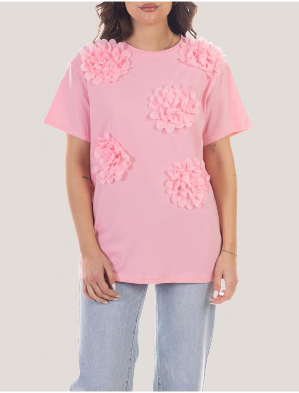 CAMISETA OBVIO NAELI ROSA