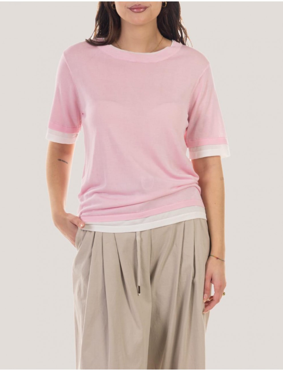 CAMISETA OBVIO ZIREA ROSA