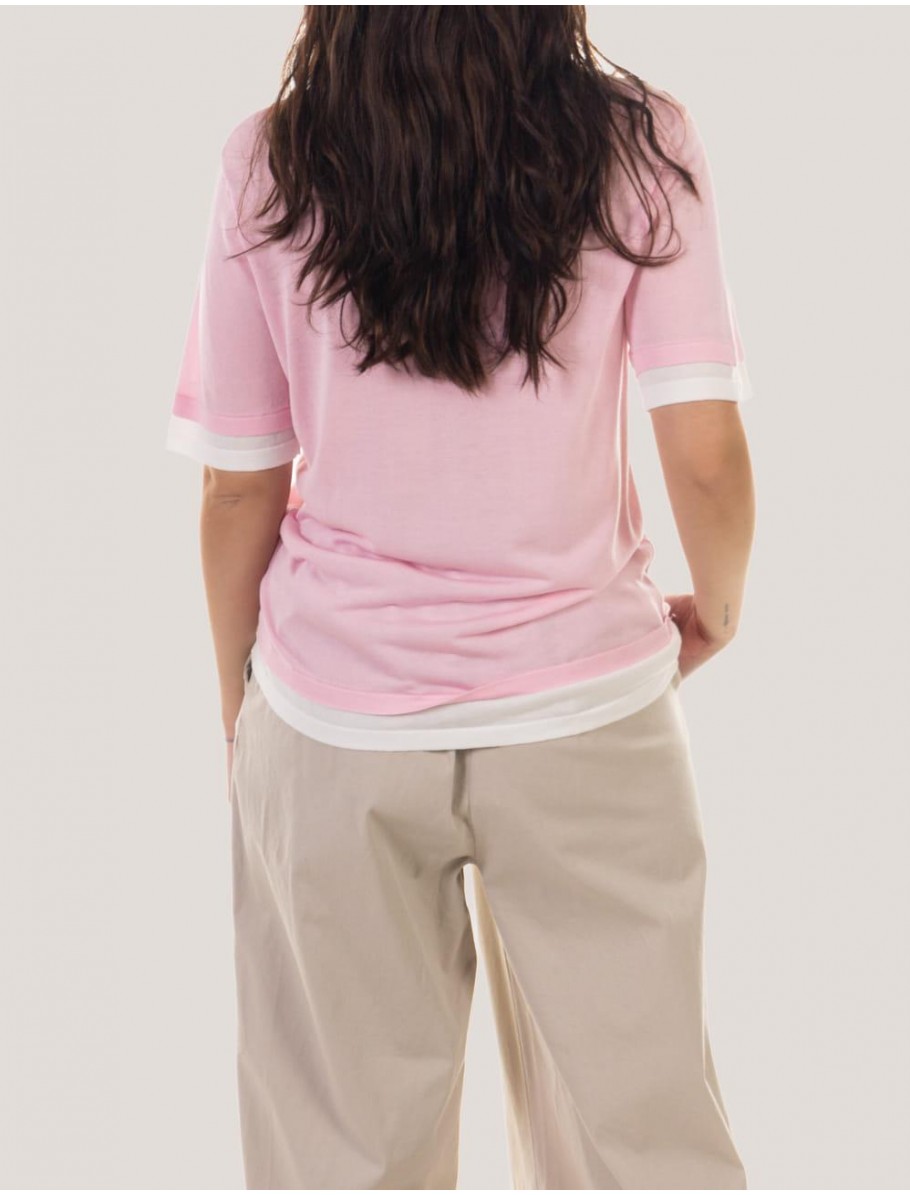 CAMISETA OBVIO ZIREA ROSA