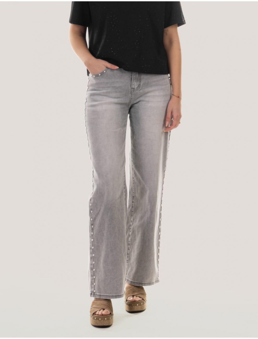 PANTALoN OBVIO AZURA GRIS