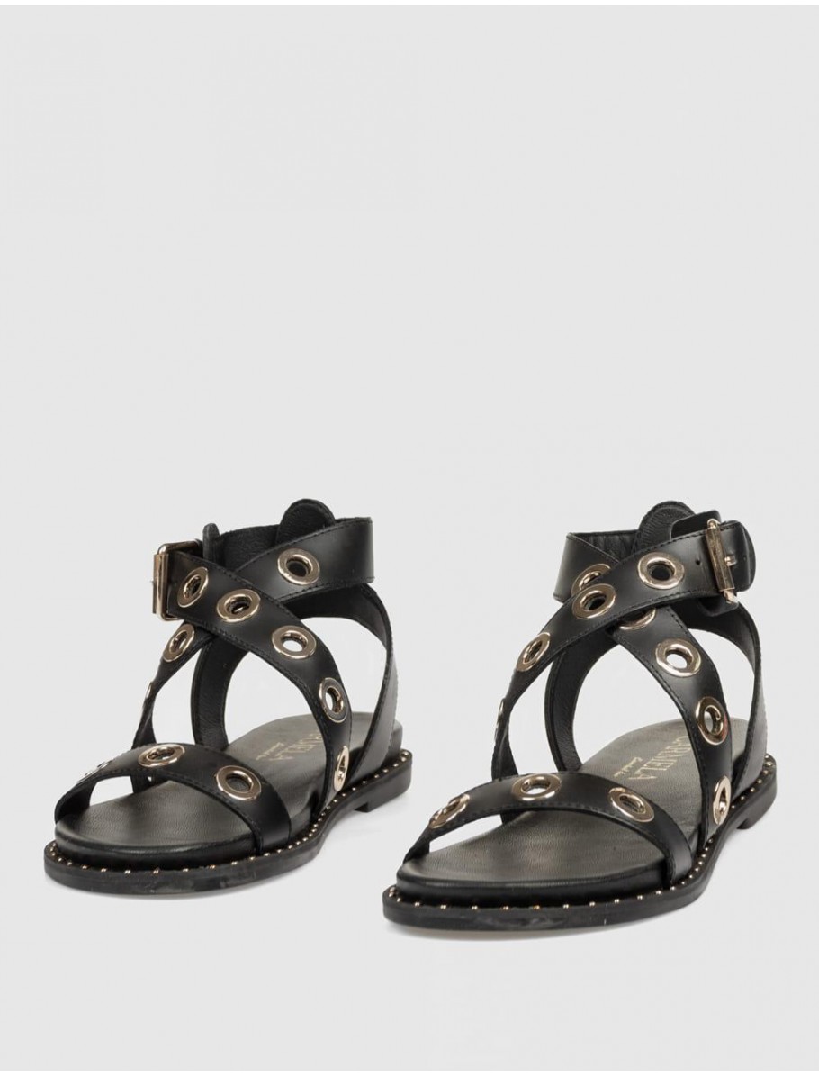 SANDALIA CARMELA 162389 NEGRO