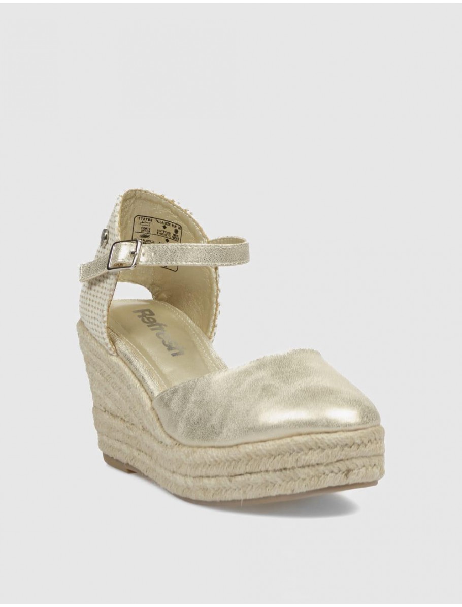 ALPARGATA REFRESH 172782 ORO