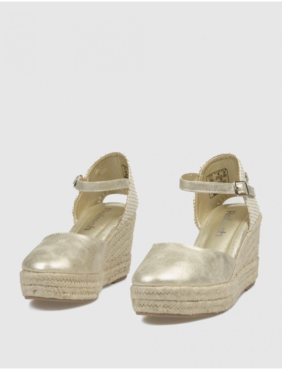 ALPARGATA REFRESH 172782 ORO
