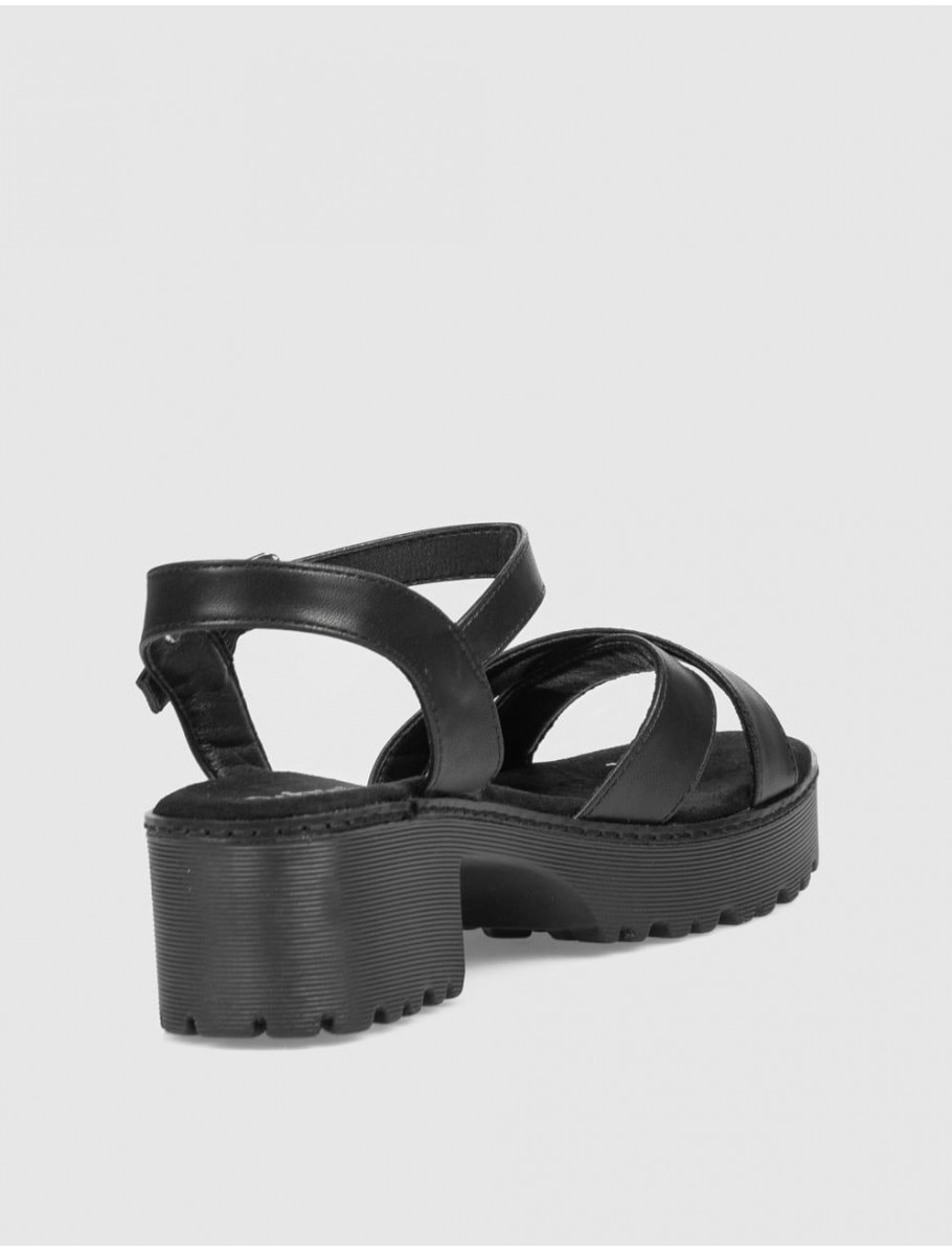 SANDALIA REFRESH 079281 NEGRO