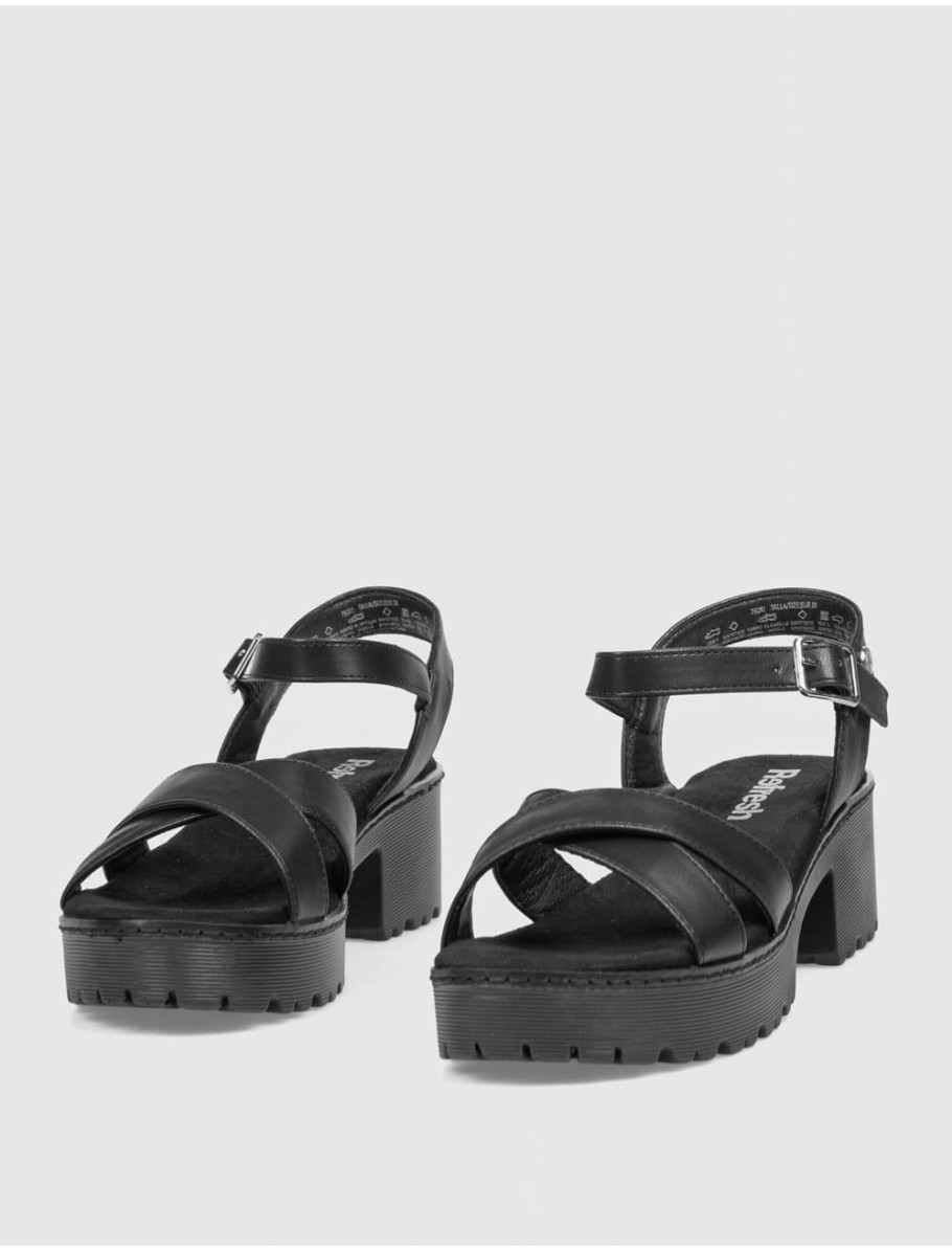 SANDALIA REFRESH 079281 NEGRO