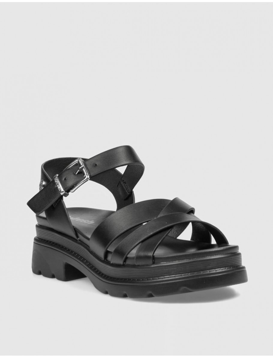SANDALIA REFRESH 175158 NEGRO