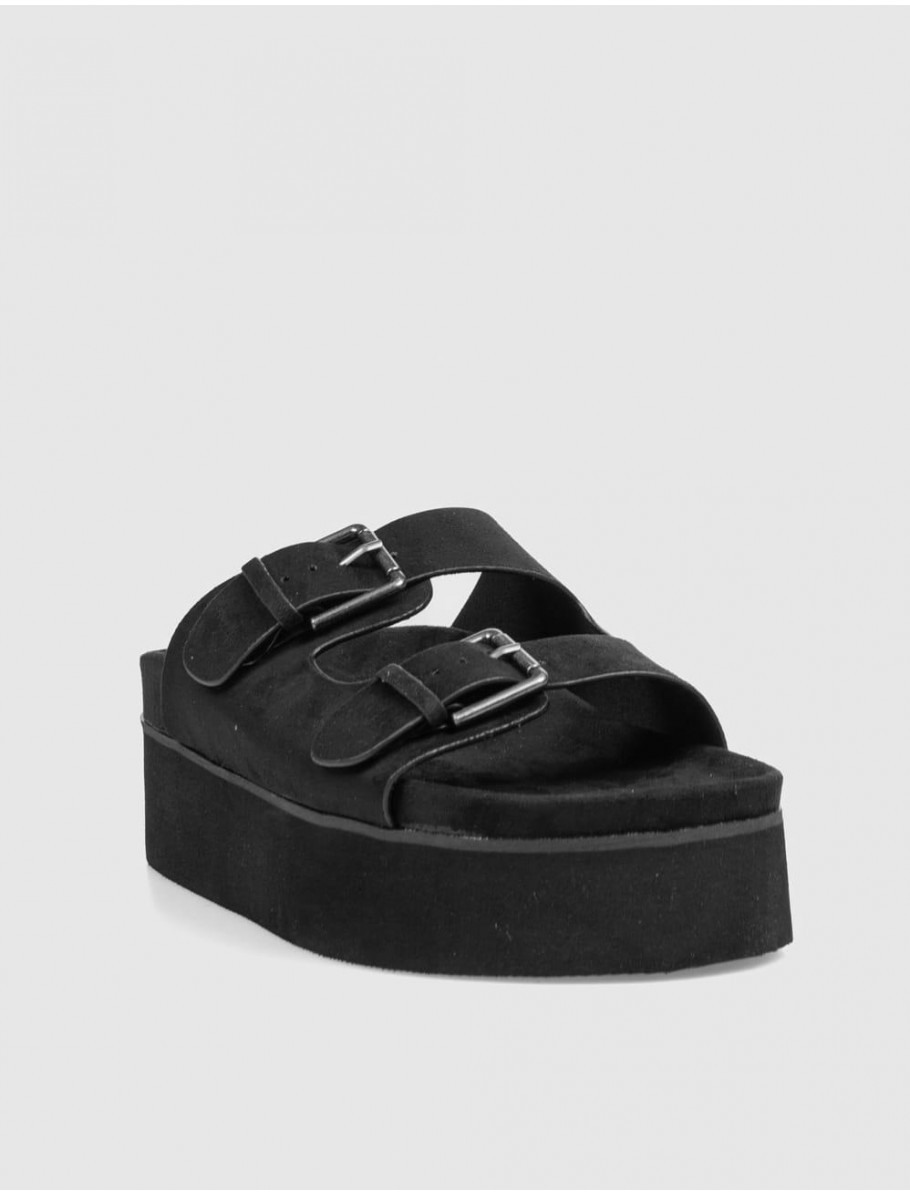 SANDALIA OBVIO SHOES ASIA NEGRO