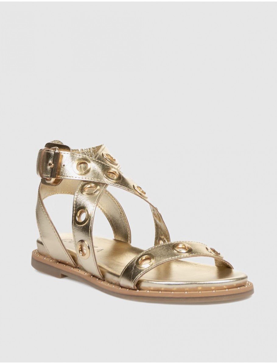 SANDALIA CARMELA 162389 PLATINO