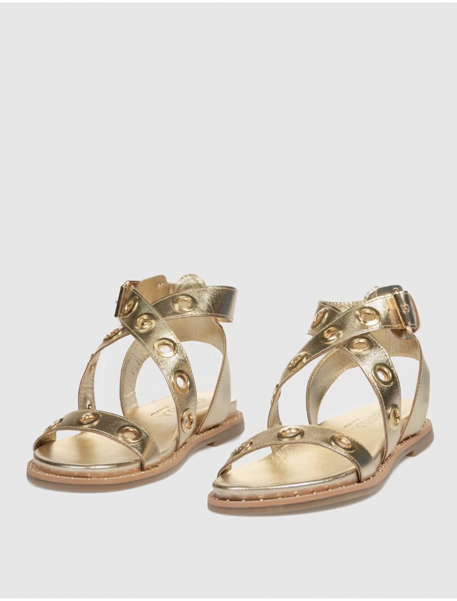 SANDALIA CARMELA 162389 PLATINO