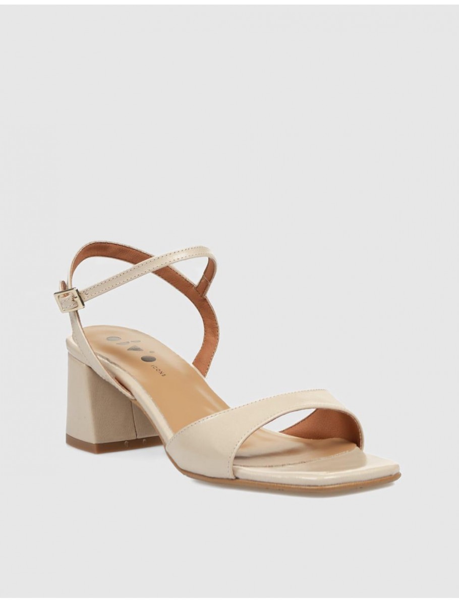 SANDALIA OBVIO SHOES DONIA BEIG
