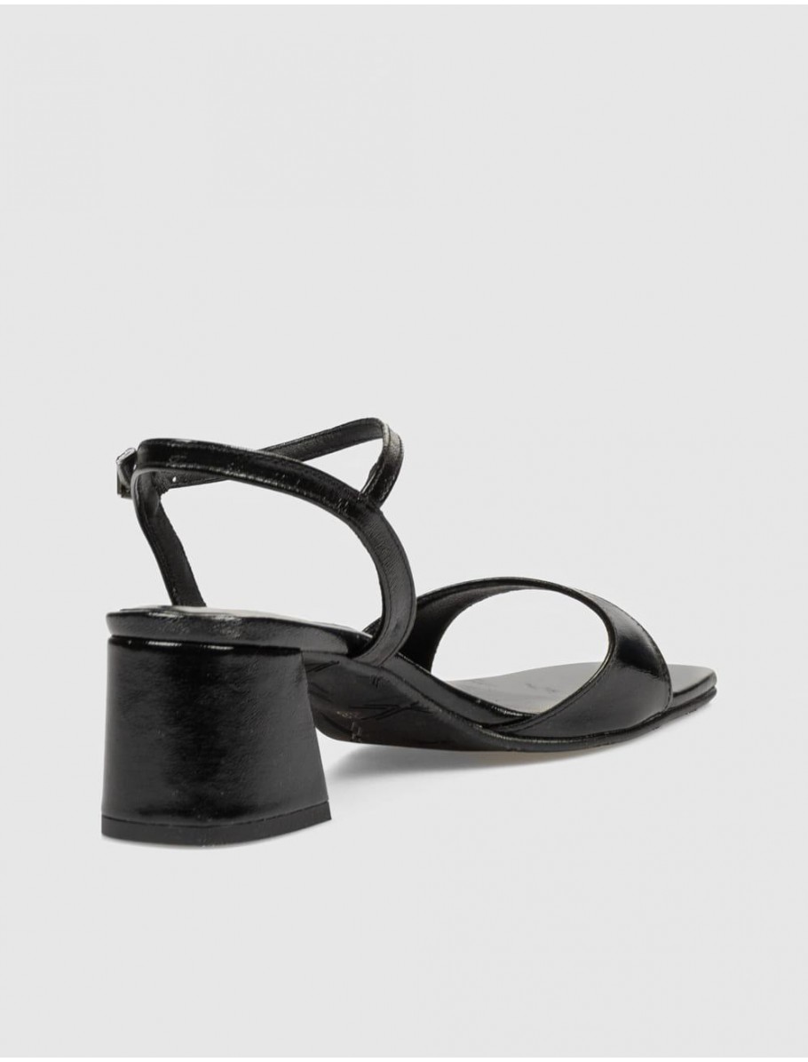SANDALIA OBVIO SHOES DONIA NEGRO