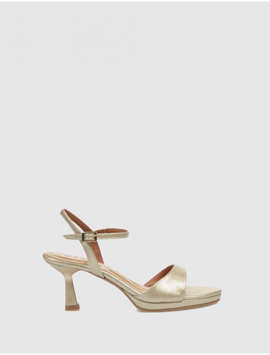 SANDALIA OBVIO SHOES DULCE PLATINO