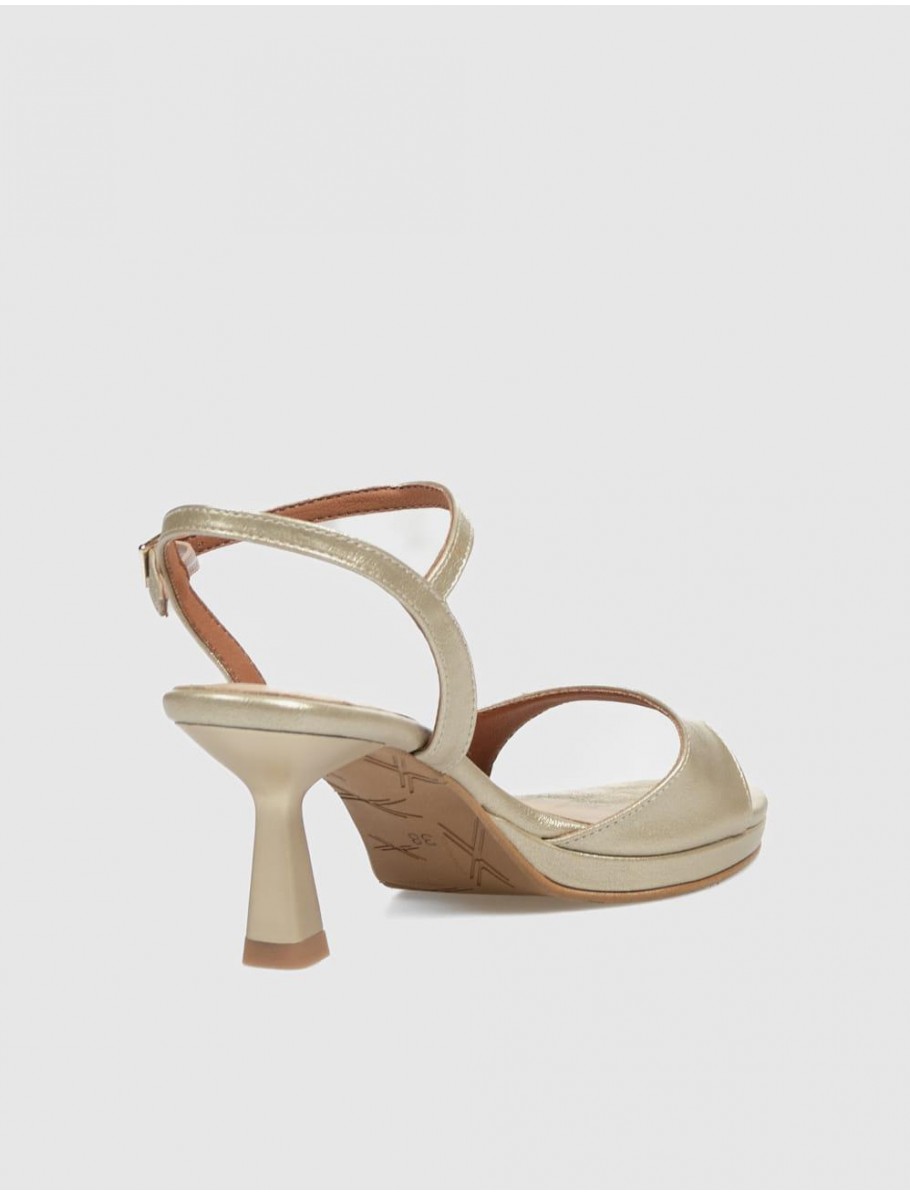 SANDALIA OBVIO SHOES DULCE PLATINO
