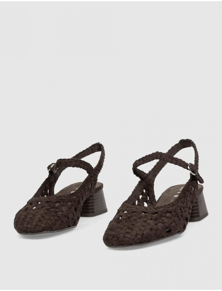 SANDALIA OBVIO SHOES BRISA MARRoN