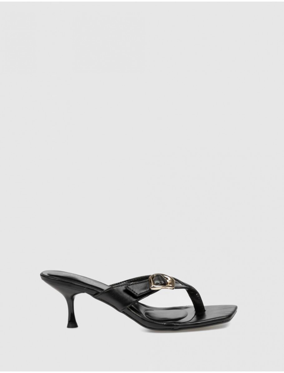 SANDALIA DE DEDO KAMOME TRENDS VILAR NEGRO