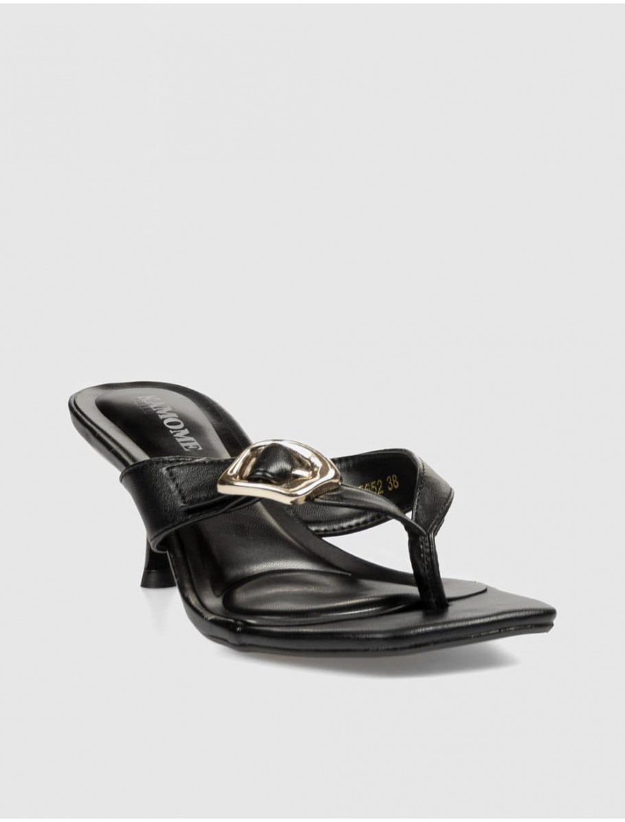 SANDALIA DE DEDO KAMOME TRENDS VILAR NEGRO