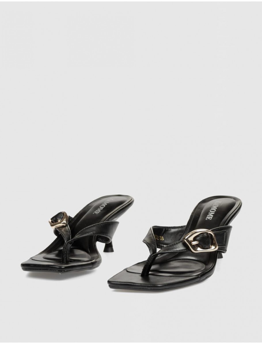 SANDALIA DE DEDO KAMOME TRENDS VILAR NEGRO