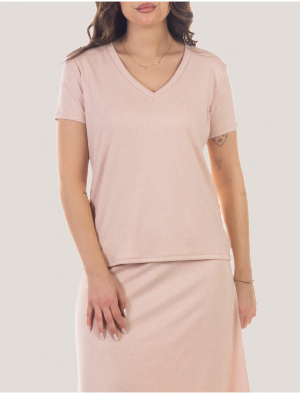 CAMISETA OBVIO RECA ROSA
