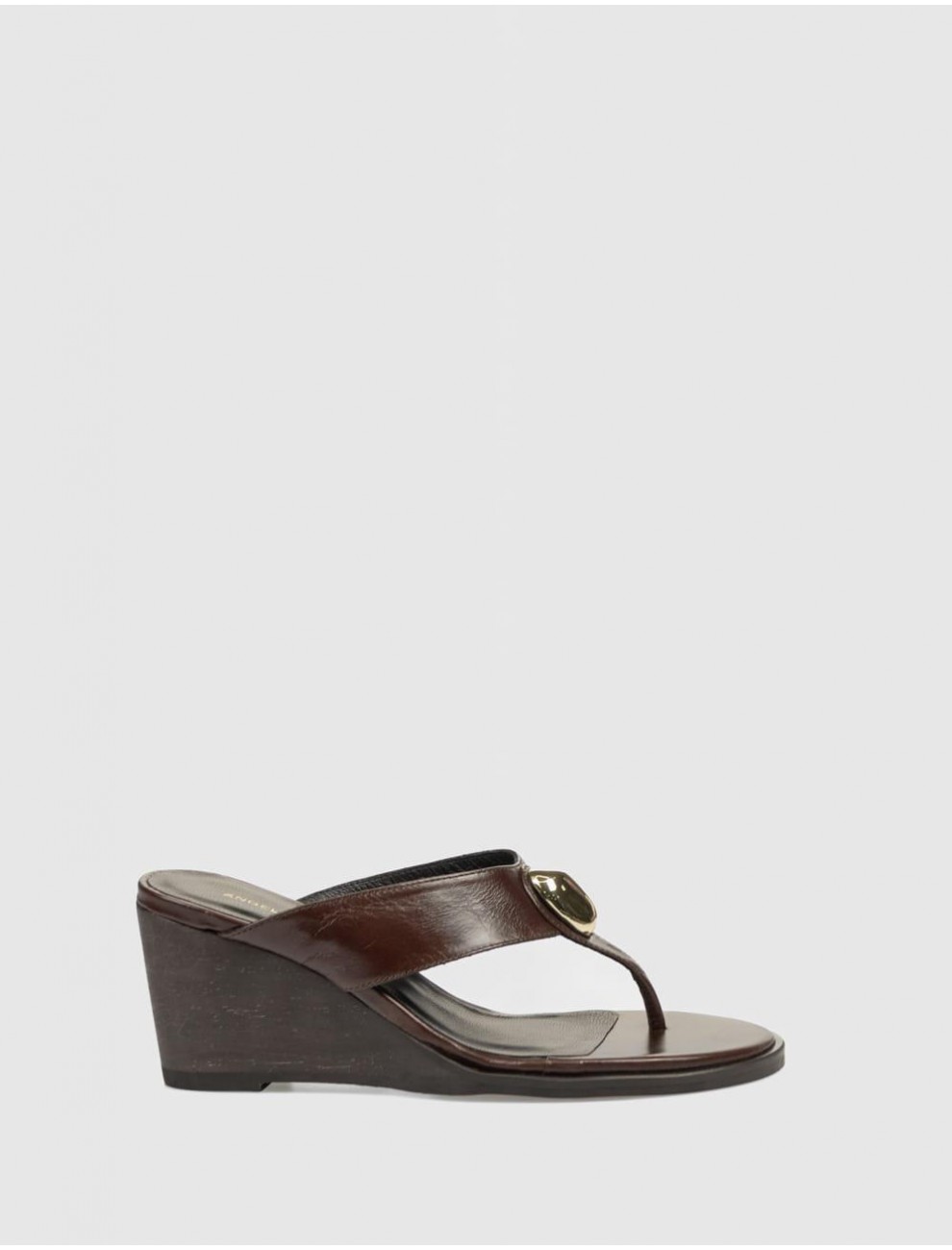 SANDALIA DE DEDO ANGEL ALARCON 26092 MARRoN
