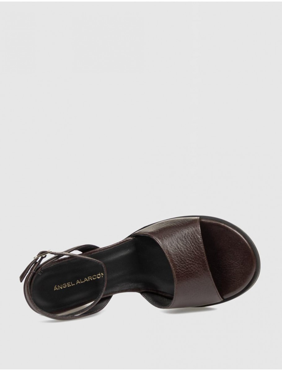 SANDALIA ANGEL ALARCON 26091 MARRoN
