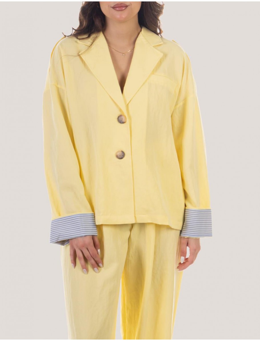 CHAQUETA OBVIO BASTRO AMARILLO