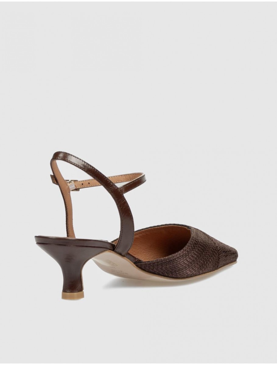 SANDALIA ANGEL ALARCON 26021 MARRoN
