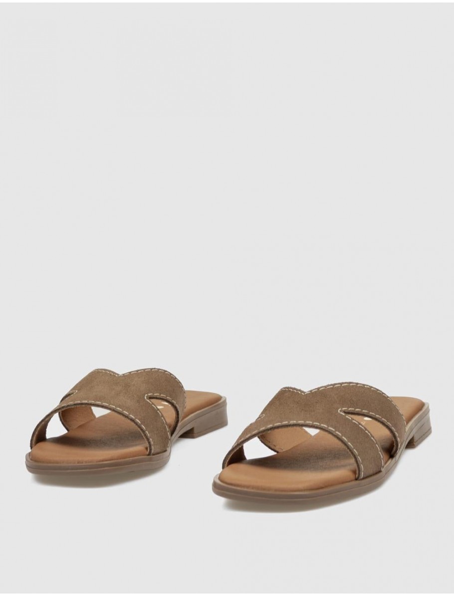 SANDALIA OBVIO SHOES MARCELA MARRoN