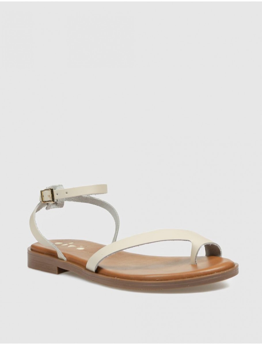 SANDALIA DE DEDO OBVIO SHOES PURA HIELO