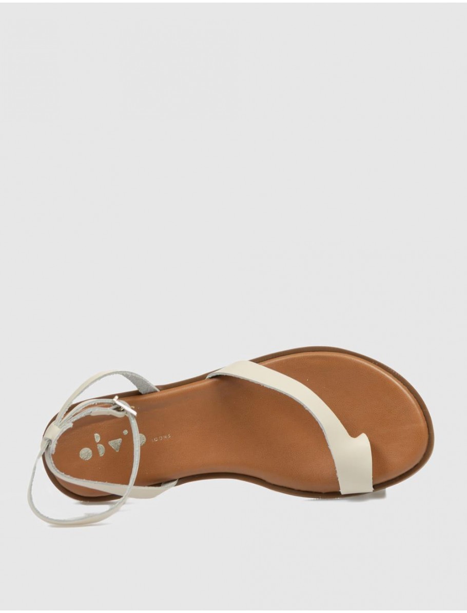 SANDALIA DE DEDO OBVIO SHOES PURA HIELO