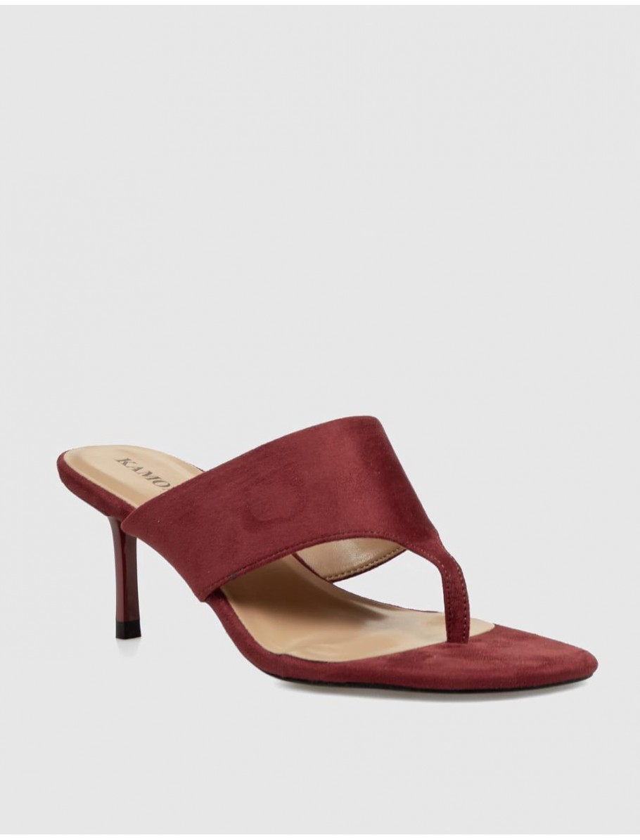 SANDALIA DE DEDO KAMOME TRENDS ZETA ROJO