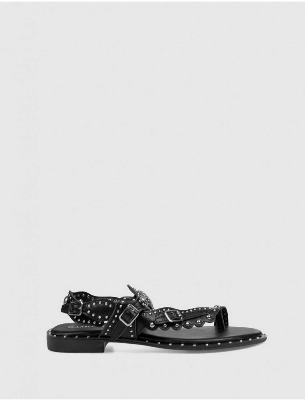 SANDALIA DE DEDO KAMOME TRENDS GAREL NEGRO
