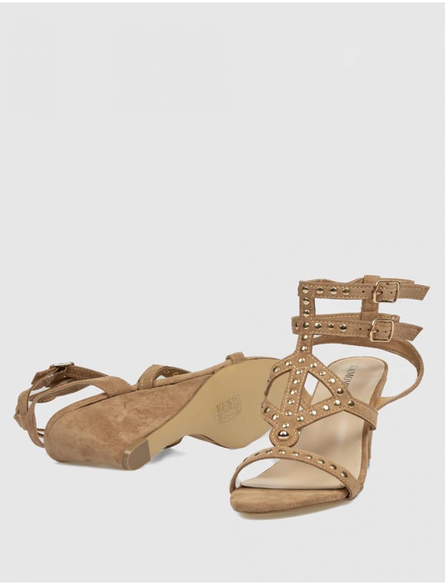 SANDALIA KAMOME TRENDS BOGA CaMEL
