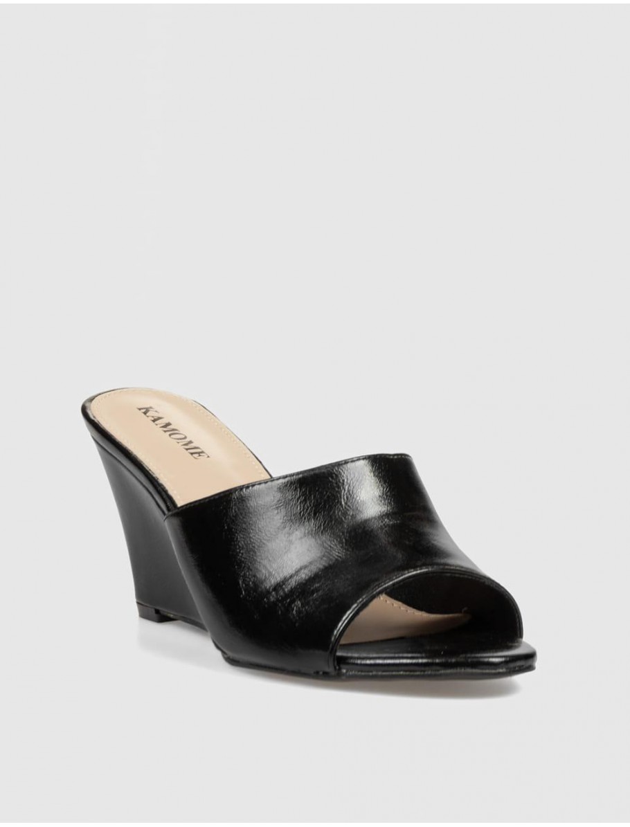 SANDALIA KAMOME TRENDS SEVE NEGRO