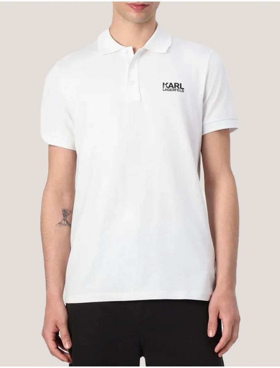 POLO KARL LAGERFED 745780 561235 BLANCO