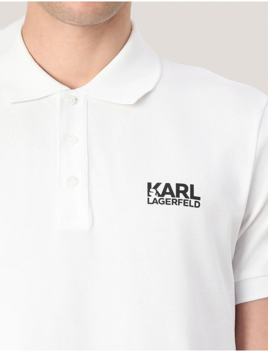 POLO KARL LAGERFED 745780 561235 BLANCO