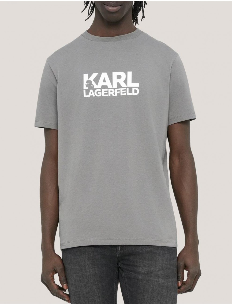 CAMISETA KARL LAGERFED 755780 561235 GRIS