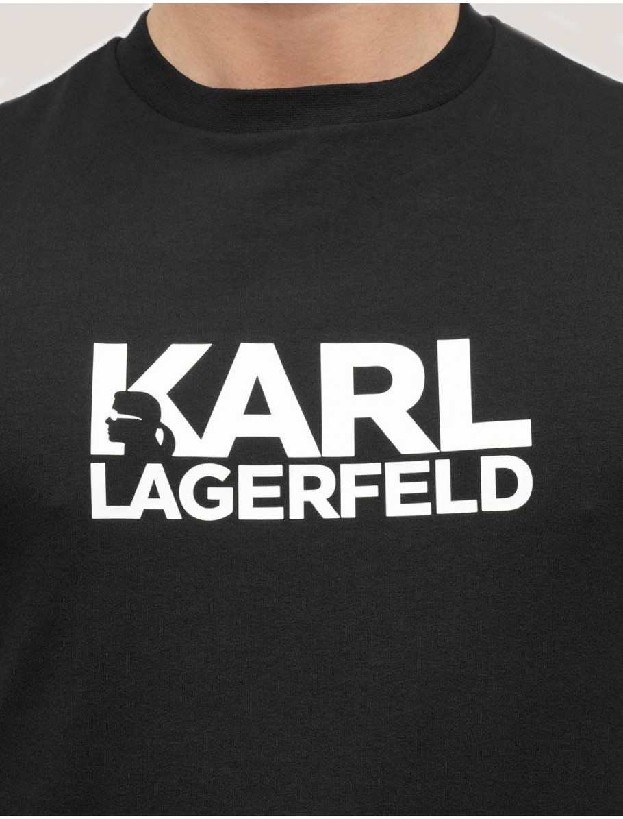 CAMISETA KARL LAGERFED 755780 561235 NEGRO