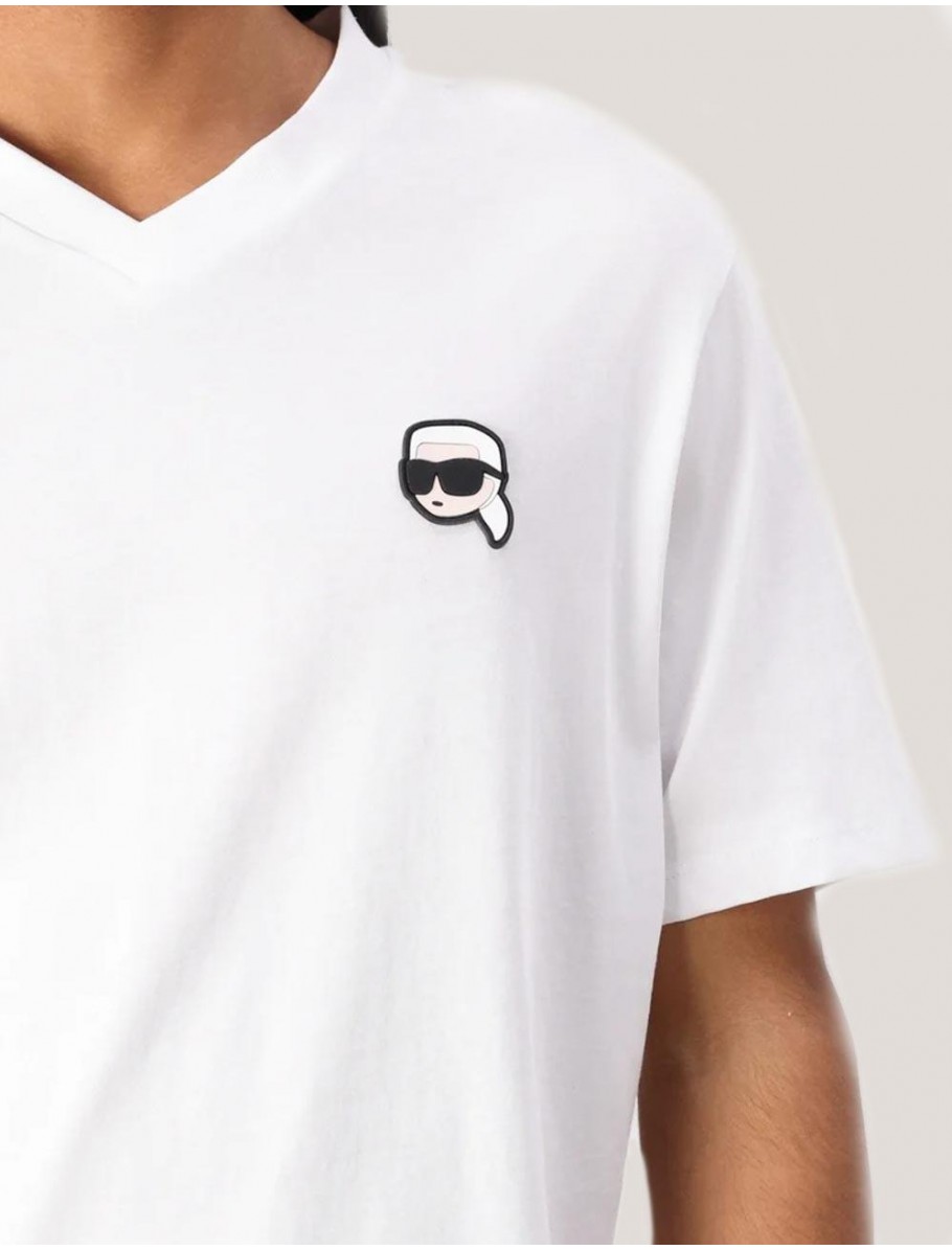 CAMISETA KARL LAGERFED 755710 500224 BLANCO