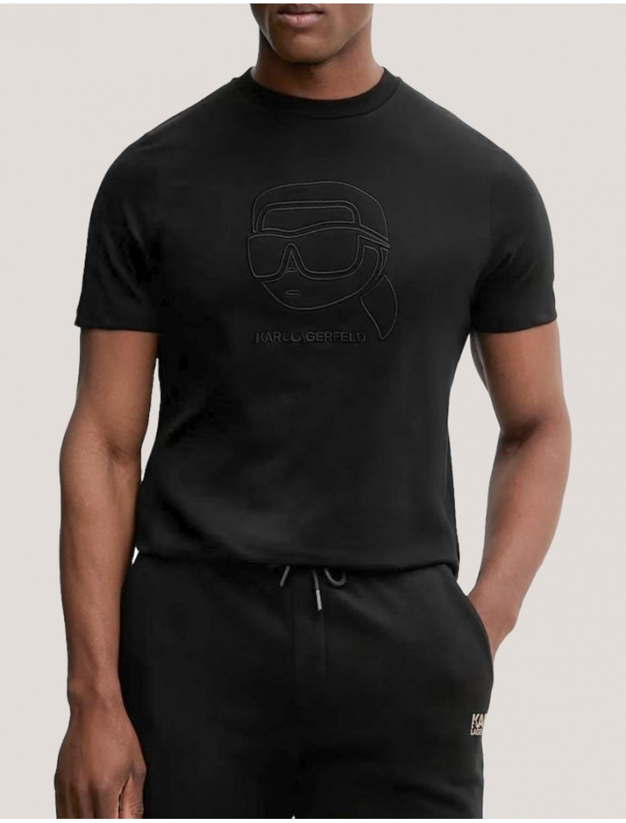 CAMISETA KARL LAGERFED 755052 561224 NEGRO