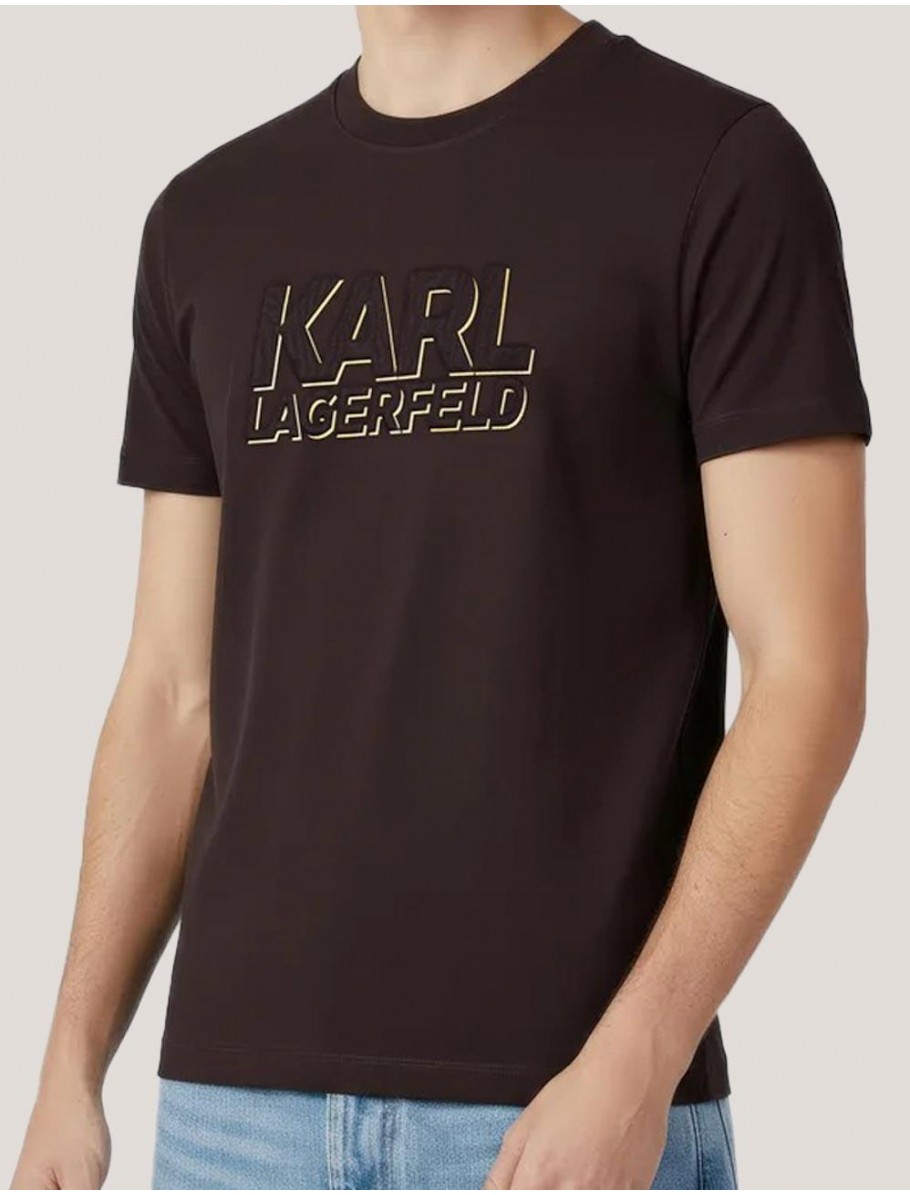 CAMISETA KARL LAGERFED 755060 561241 MARRoN