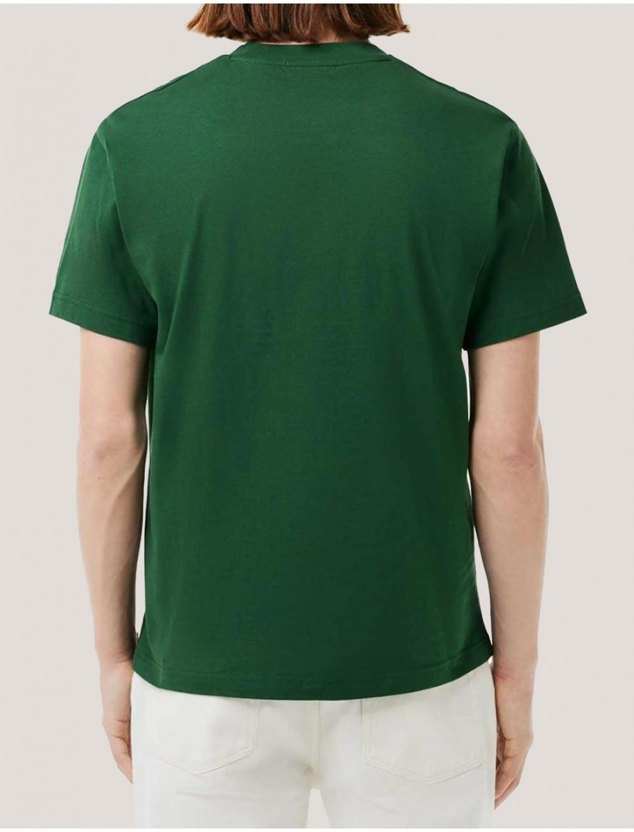 CAMISETA LACOSTE TEE SHIRT VERDE