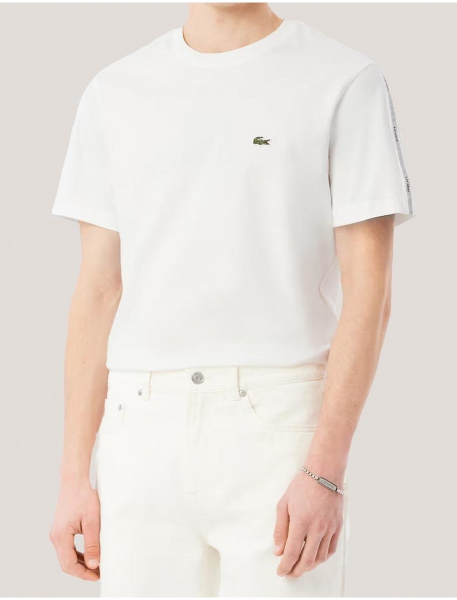 CAMISETA LACOSTE TEE SHIRT BLANCO