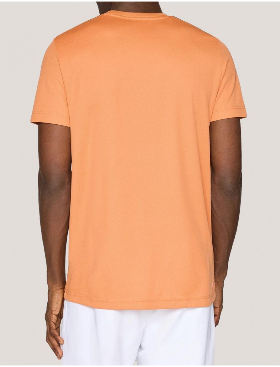 CAMISETA LACOSTE TEE SHIRT NARANJA