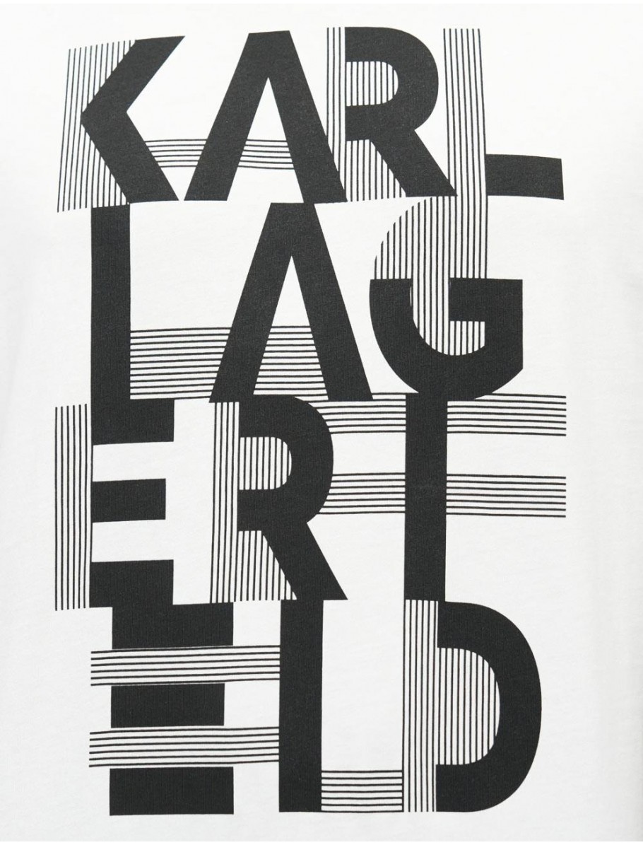 CAMISETA KARL LAGERFED 755130 562225 BLANCO