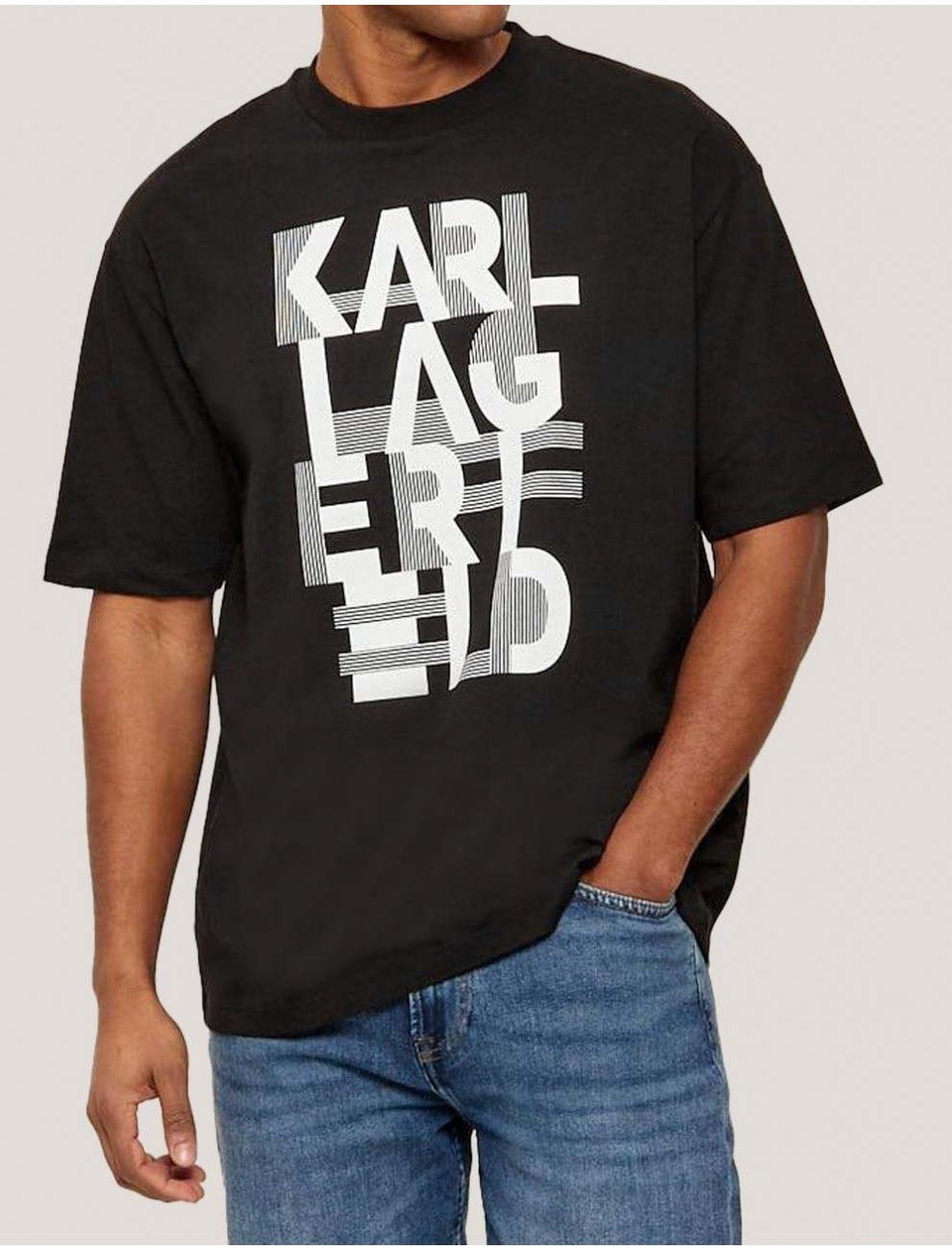CAMISETA KARL LAGERFED 755130 562225 NEGRO